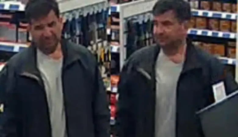 Police are keen to trace this person after paint was stolen from a shop in Lymington. Picture: Hampshire Police