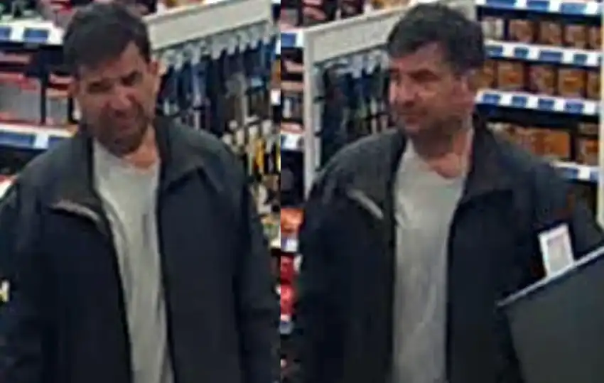 Police are keen to trace this person after paint was stolen from a shop in Lymington. Picture: Hampshire Police