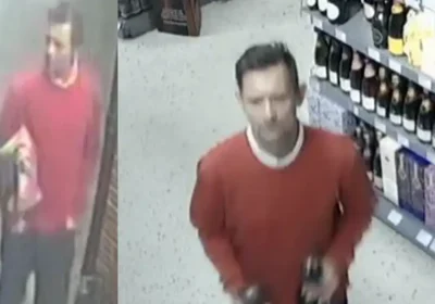 Police are keen to trace this person after Champagne was stolen in Ringwood. Picture: Hampshire Police