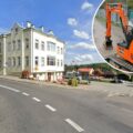 The Hitachi digger was traced from Ferndown, Dorset, to Pruchnik, in Poland