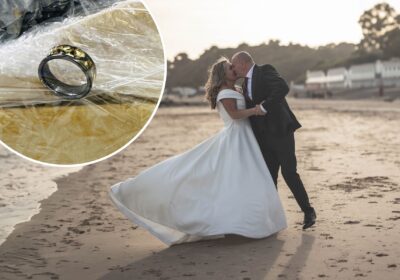The pair were in Venice to celebrate their first anniversary when the ring was found to be missing...