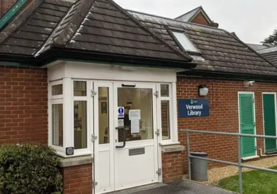 Verwood Library will be closed during the building work. Picture: Dorset Council