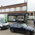 Windows were smashed with a hammer at LSB Electrical, in Station Road, New Milton. Picture: Google