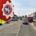 The fire broke out in a lorry in Wallisdown Road, Poole, on Tuesday morning. Picture: Google