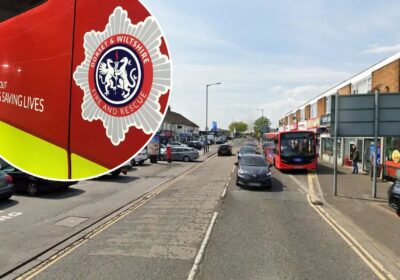 The fire broke out in a lorry in Wallisdown Road, Poole, on Tuesday morning. Picture: Google