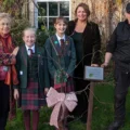 A crab apple tree was planted in honour of Natalie's 80th birthday