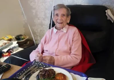 Cecilia Barton celebrated her 105th birthday at Great Oaks