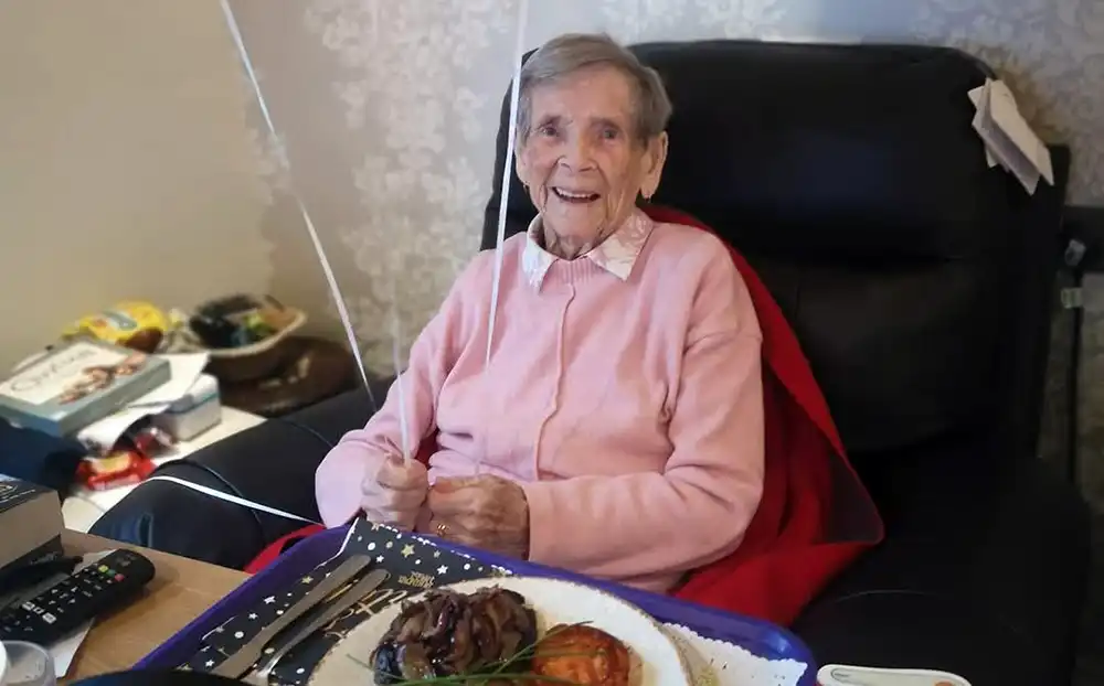 Cecilia Barton celebrated her 105th birthday at Great Oaks