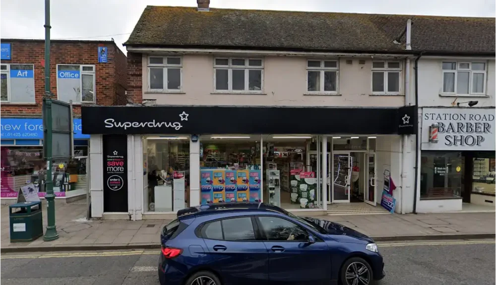 Sophie Hobby was fined after stealing from Superdrug in New Milton. Picture: Google
