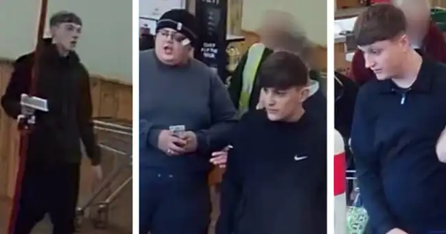 Officers want to trace these people after the incident in Christchurch. Picture: Dorset Police