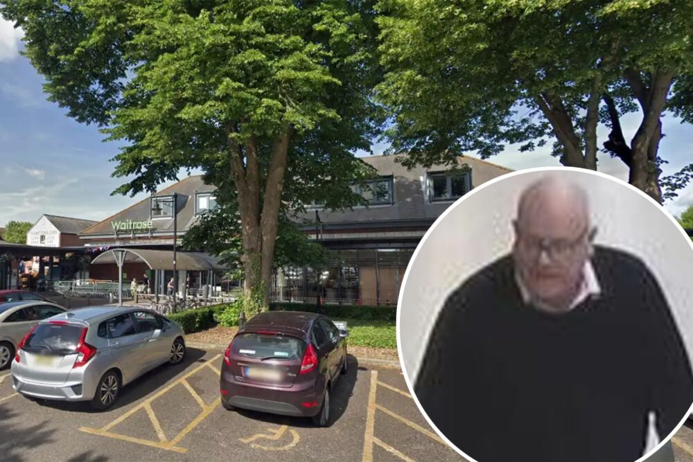 A CCTV image has been released after a theft from Waitrose in Ringwood. Pictures: Google/Hampshire Police