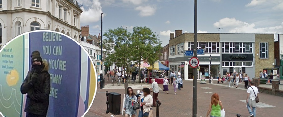 Five cash machines were damaged overnight in Poole Pictures: Google/Dorset Police