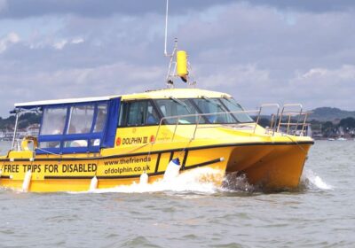 Dolphin enables disabled people to see areas of Poole Harbour they may not normally be able to see Picture Friends of Dolphin