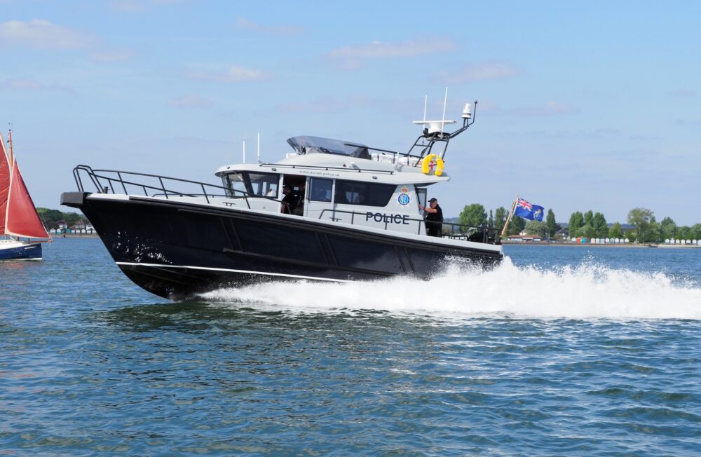 Dorset Police bosses said the new boats are a "huge step forward" for the force Picture: Dorset Police