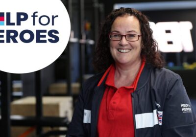 Clare said the charity was there when she most needed support Picture: Help for Heroes