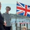The Princess Royal with Ian Clayton at Poole