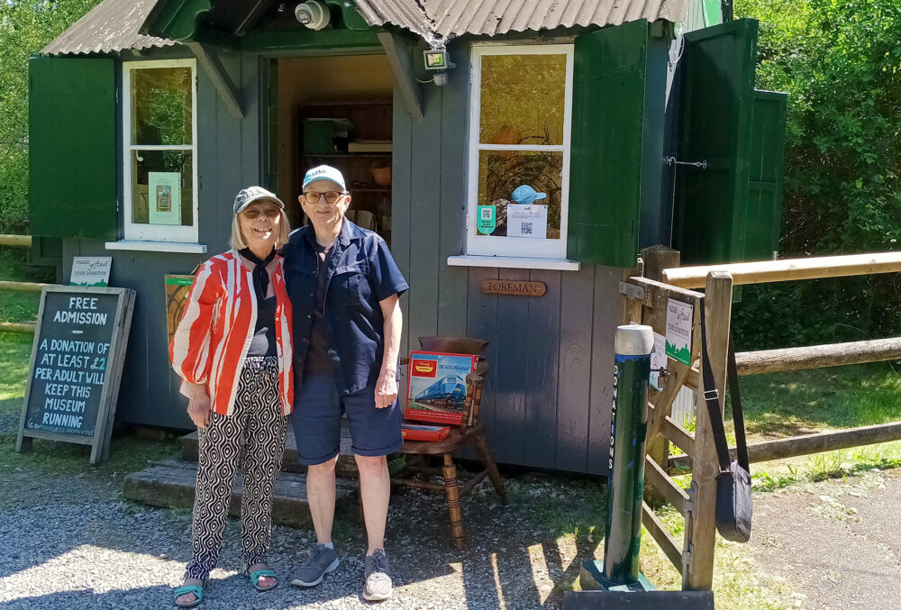 Sue and Derek Double have been praised for their contribution to the Purbeck Mining Museum Picture: Purbeck Mining Museum