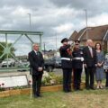 David Morgan, Lord Lieutenant Michael Dooley, Sir Christopher and Lady Christo Chope, councillor Sue Spittle and BCP chairman councillor Lesley Dedman Picture: Christchurch Town Council