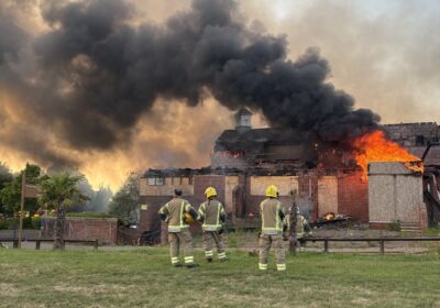 Police believe the fire was started deliberately Picture: Dorset Police