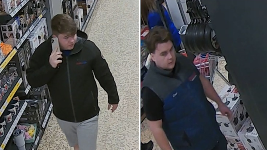 Police want to identify these two people Picture Dorset Police