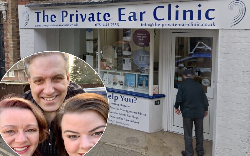 The business was started by Penny, Nigel and daughter Bethany Pictures: Google/ The Private Ear Clinic