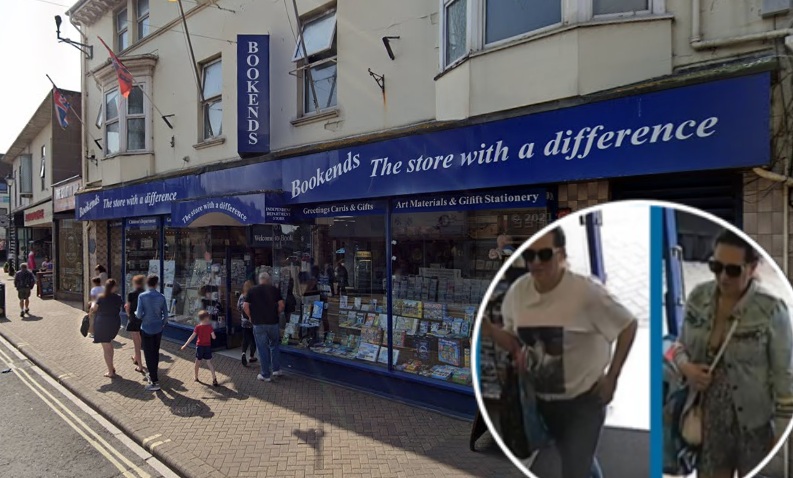 Police want to speak to the woman pictured: Dorset Police