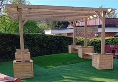 The pergola is valued at £2,000 Picture: New Forest Police