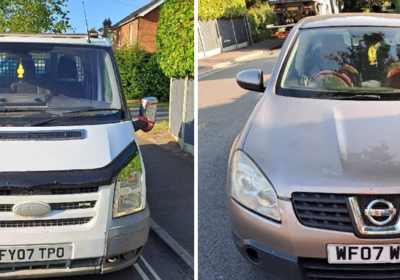 Both vehicles are subject to a live investigation Pictures: Dorset Council Waste Services
