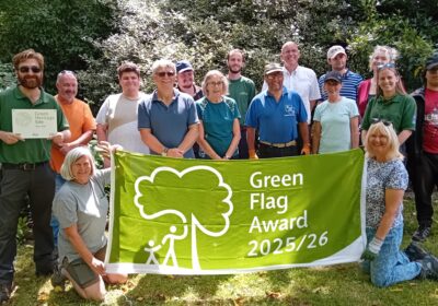 Staff and volunteers celebrating the awards Picture: BCP Council