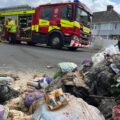 The fire serves as a warning for residents to dispose of batteries properly Picture: Dorset & Wiltshire Fire and Rescue
