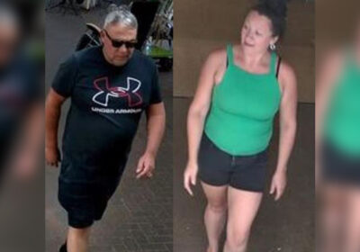 Police are trying to identify the two people Picture: New Forest Police