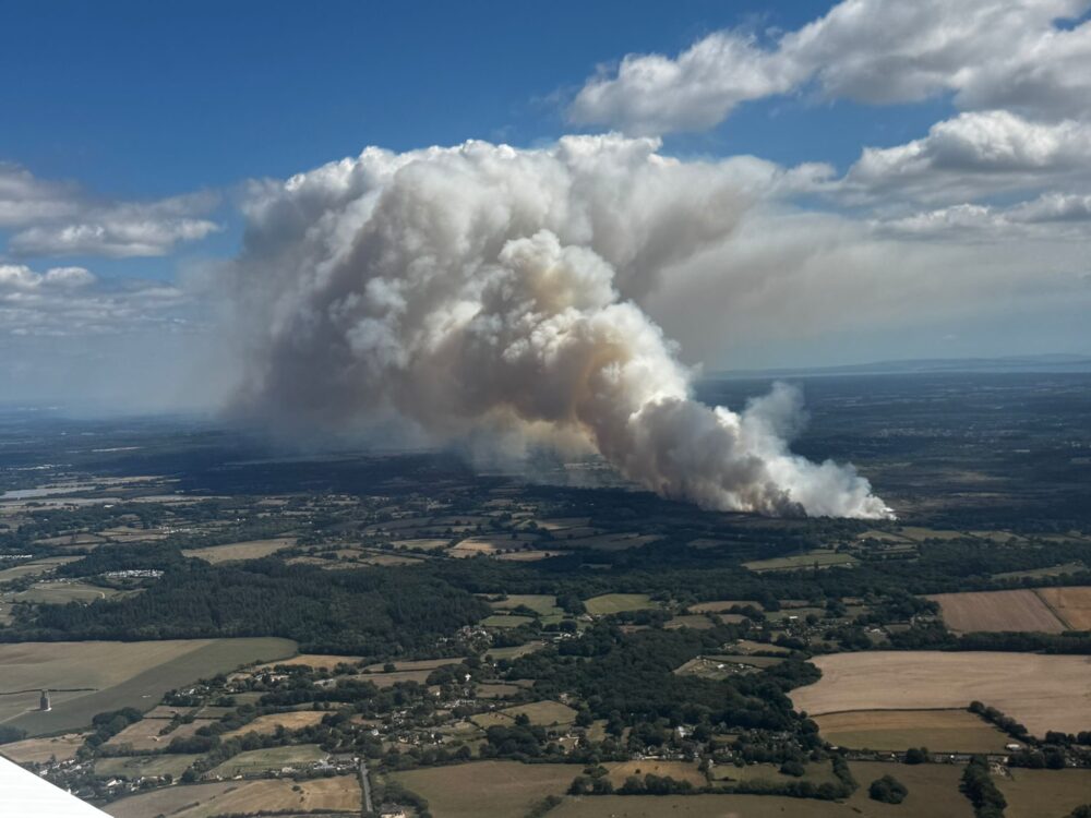 The cause of the fire is unknown Picture: DWF&R