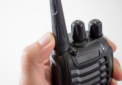 Radios will be used to share information live