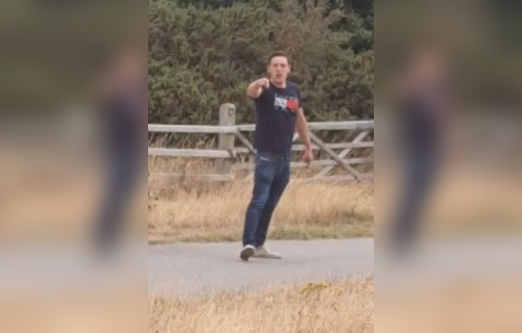 Police want to locate the man pictured Picture: Dorset Police
