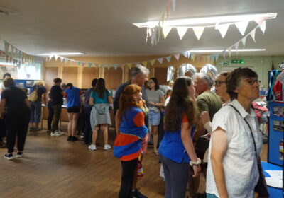 Guests were invited to join in with the festivities Picture: Colehill Guides