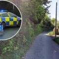 The crash happened at Parsonage Hill, Gussage St Michael. Picture: Google