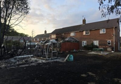 Firefighters jobs were made more difficult due to the hot weather Picture: H&IOW Fire Service