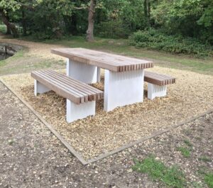 Some of the new seating Picture: New Forest District Council