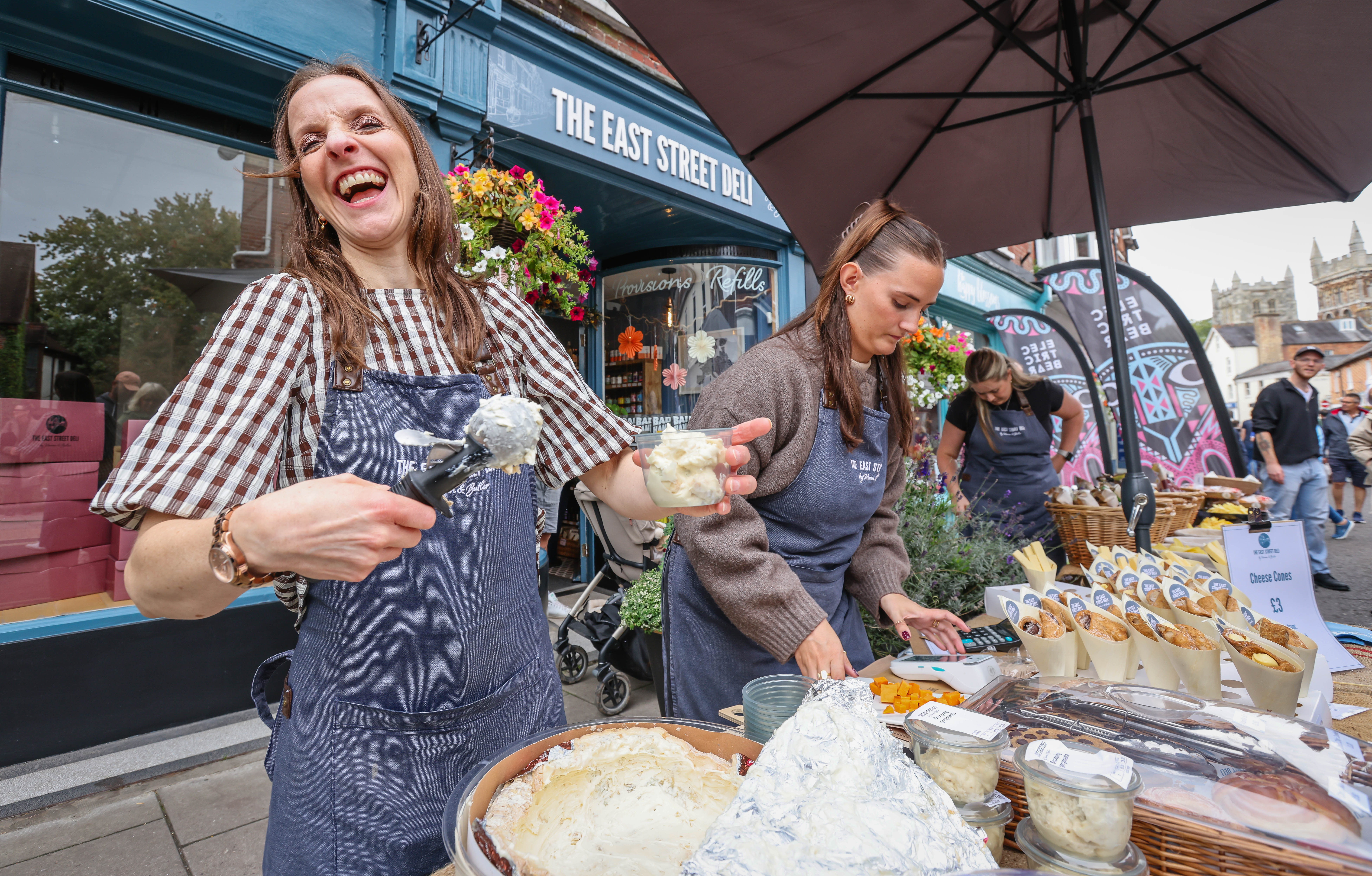 East Street Deli in Wimborne served more customers than ever before Picture: Wimborne BID