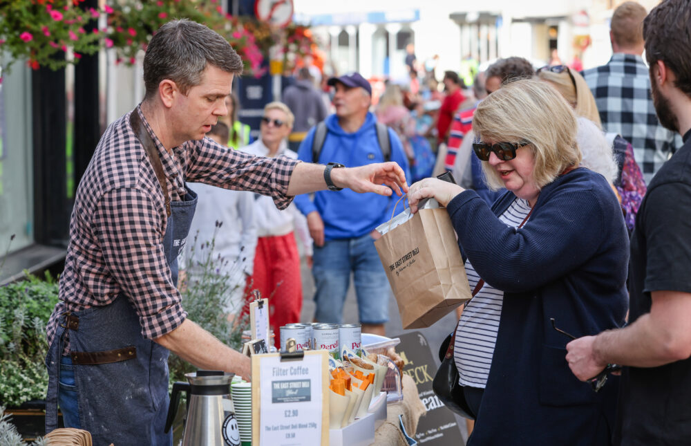 East Street Deli will be serving up festival cheese boxes Picture: Wimborne BID