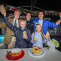 Junior cake bakers Jacob Burrows and Evelyn impressed the judges Picture: Wimborne BID
