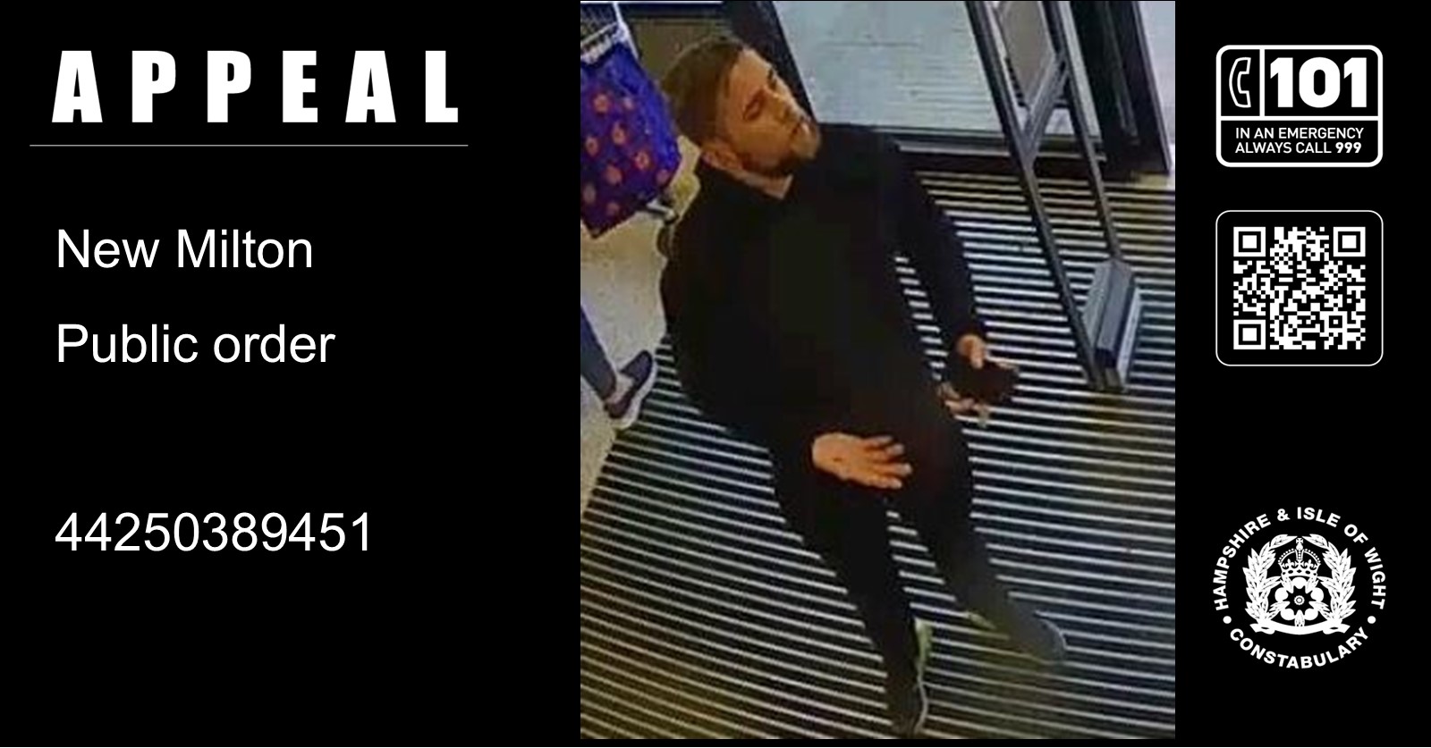 Picture: Hampshire & Isle of Wight Constabulary