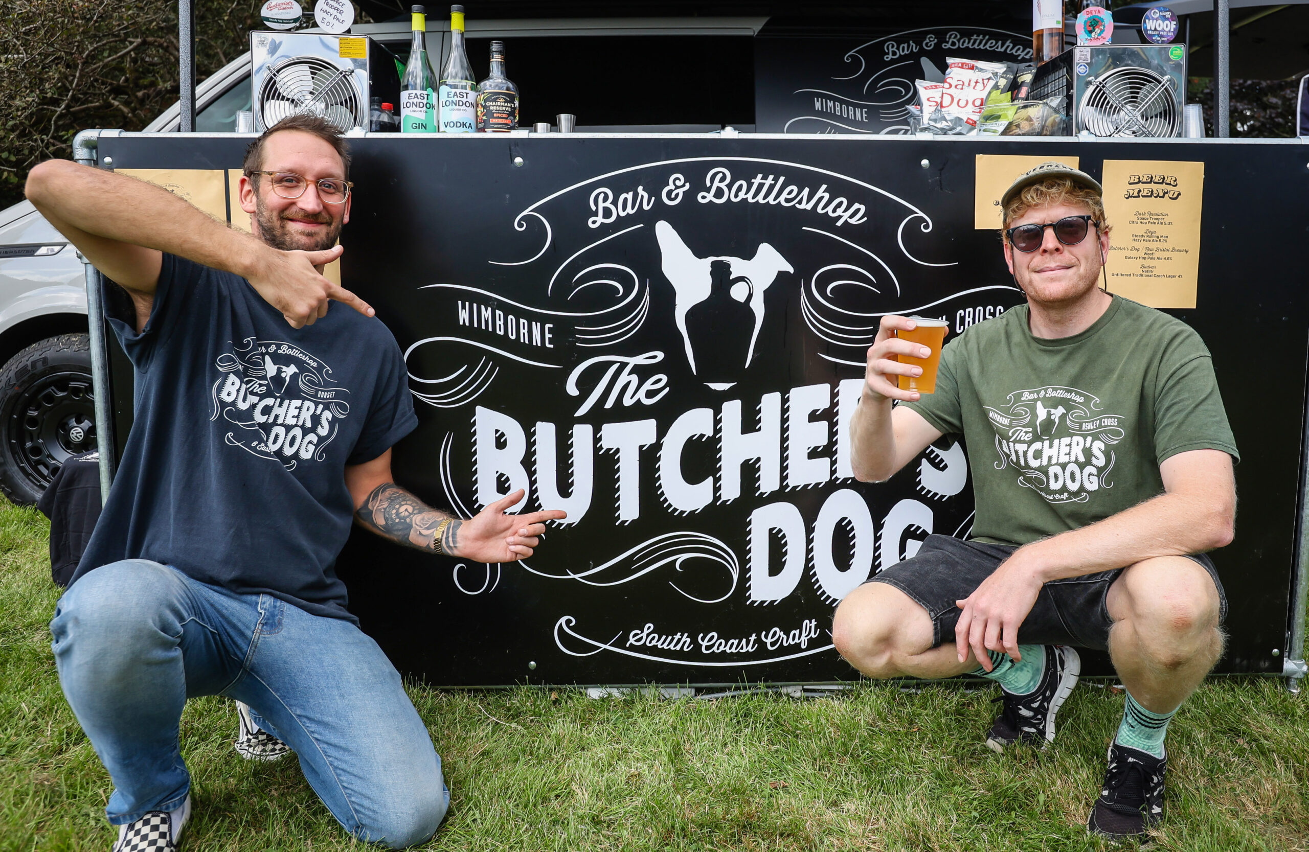 Pop up pints from Butcher's Dog craft beer bar Picture: Wimborne BID 