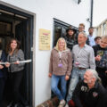 Mayor of Bournemouth Jackie Edwards cut the tape with Sam Everard Picture: SAMEE