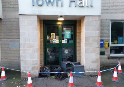 The man admitted causing the damage to officers Picture: New Forest Police