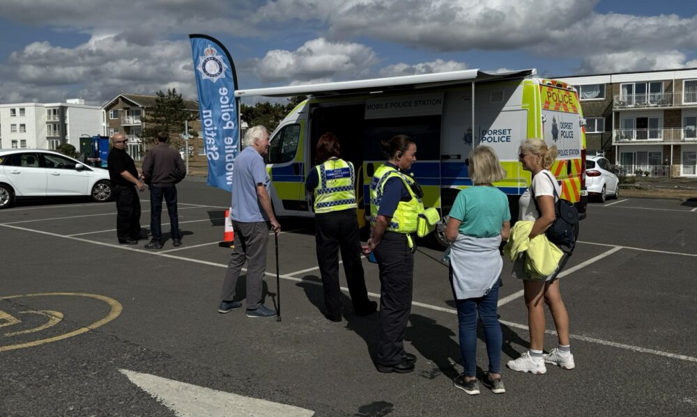 Two new mobile stations, like the one pictured, will help residents speak directly to officers about any concerns Picture: Dorset Police