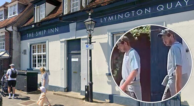 Police said the fire was extinguished quickly Picture: Hampshire & Isle of Wight Constabulary