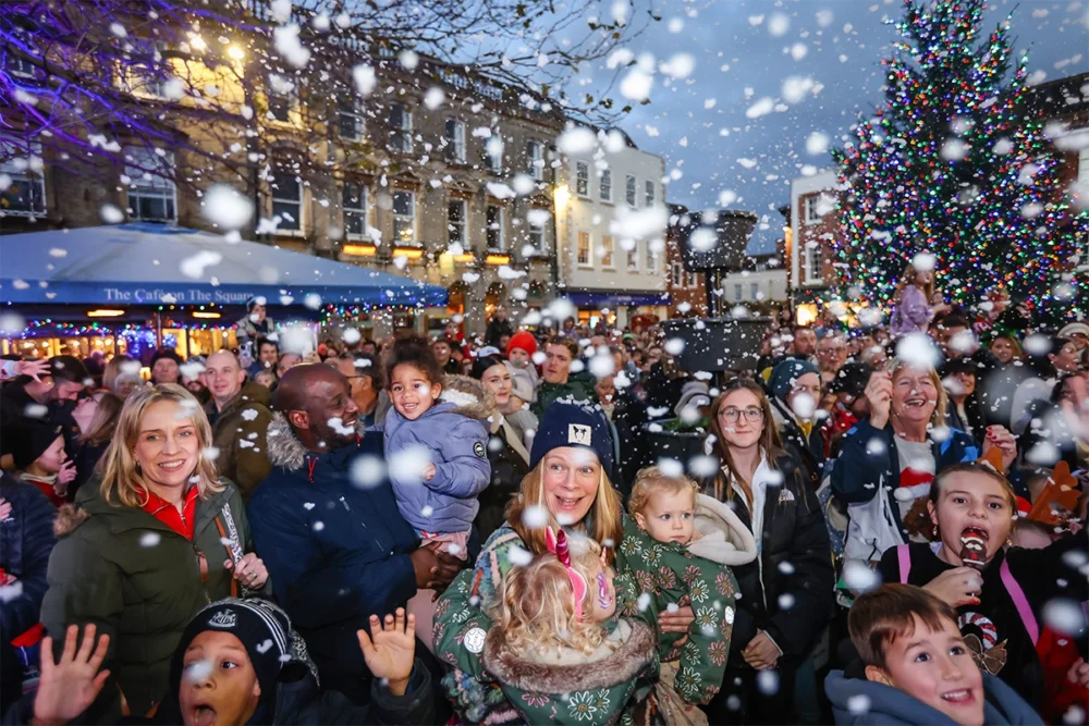 Don't miss the Christmas lights switch on Picture: Wimborne BID