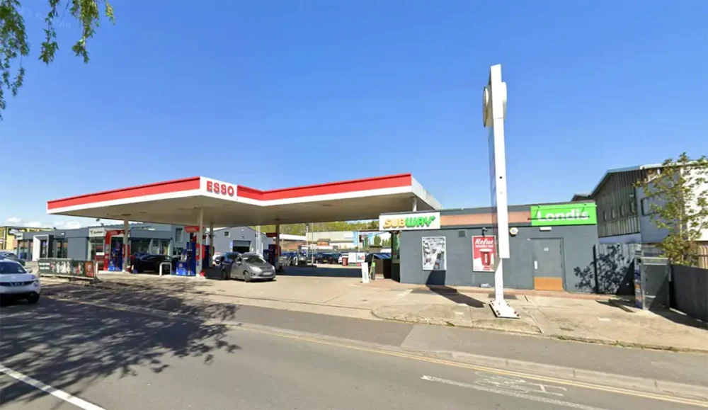 A stolen bank card was used at the Esso garage in Blandford Road, Poole, police said. Picture: Google