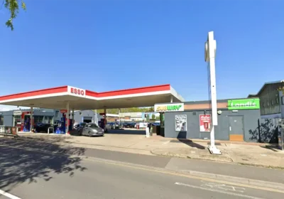 A stolen bank card was used at the Esso garage in Blandford Road, Poole, police said. Picture: Google